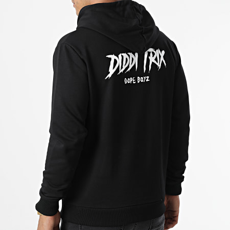 Diddi Trix - Sweat Capuche Dope Boyz Back Noir Blanc