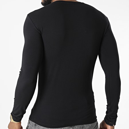 Emporio Armani - Camiseta manga larga 111023-CC729 Negro