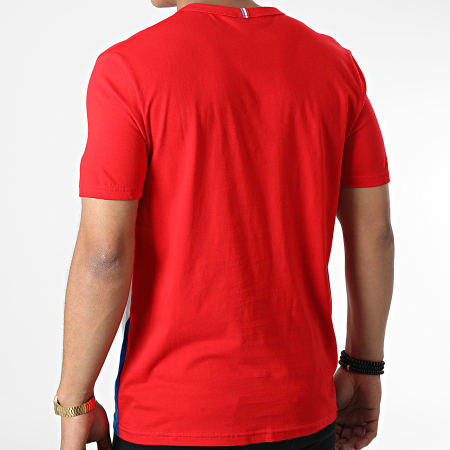 Le Coq Sportif - Tee Shirt Tricolore 2210809 Rouge