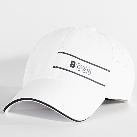 BOSS - Cappello aderente 50472254 Bianco