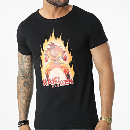 Dragon Ball Z - Camiseta Kaio Ken Negra