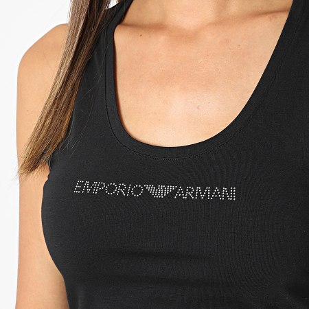 Emporio Armani - Camiseta de tirantes para mujer 163319-CC318 Negro