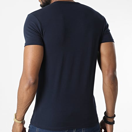 Emporio Armani - Lot De 2 Tee Shirts 111267-CC715 Bleu Marine