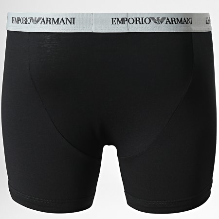 Emporio Armani - Lot De 2 Boxers 111268 CC717 Noir Gris