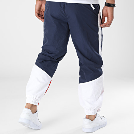 Tommy Jeans - Pantalon Jogging A Bandes Archive 3493 Bleu Marine Blanc Rouge