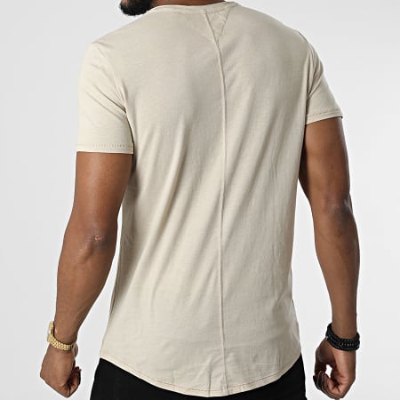 Tommy Jeans - Camiseta Jasper Slim 9586 Beige