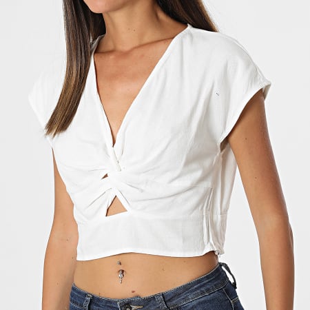 Vero Moda - Jesmilo Women's Crop Top Blanco