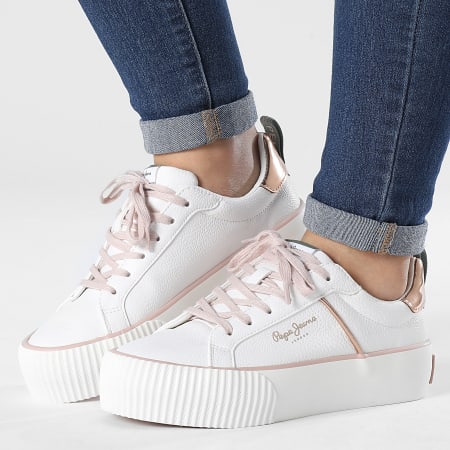 Pepe Jeans - Sneakers Ottis Cool Donna PLS31411 Bianco
