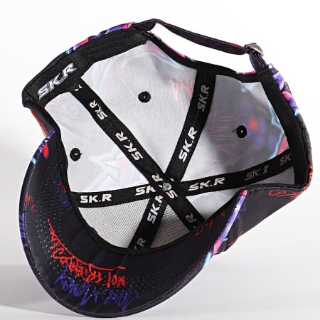 Skr - Cappello Galaxy con stampa Plata O Plomo Nero