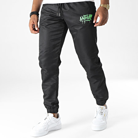 Anthill Pantalon Jogging Diamant Logo Noir Vert Fluo LaBoutiqueOfficielle