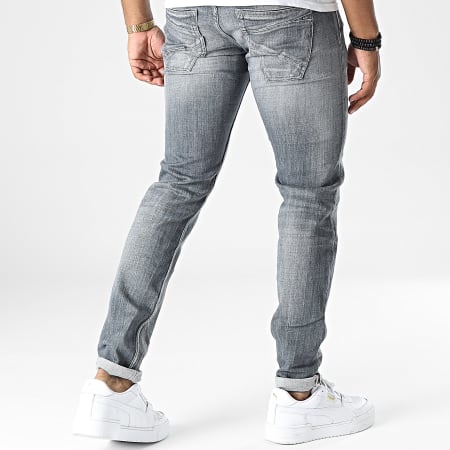 Le Temps Des Cerises - Jeans slim basic in denim blu