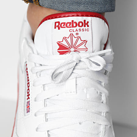 Reebok - Baskets Classic Leather GW3329 Footwear White Flash Red