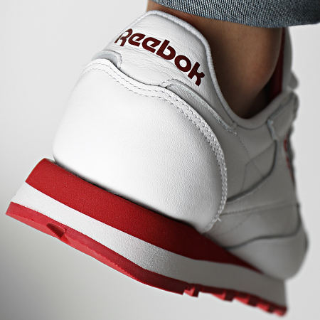 Reebok - Baskets Classic Leather GW3329 Footwear White Flash Red