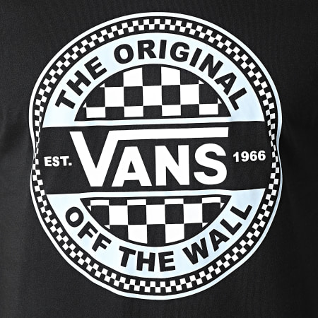 Vans - Circle Checker Tee Shirt A7S7C Nero