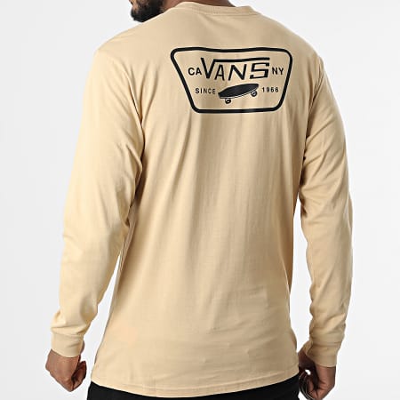 Vans - Tee Shirt Manches Longues Full Patch Back A2XCM Sable