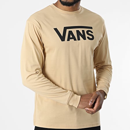 Vans - Tee Shirt Manches Longues Classic 00K6H Sable