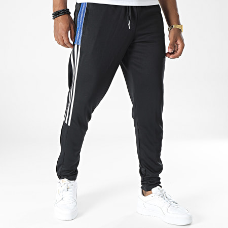 Adidas Sportswear - Pantaloni da jogging a fascia Tiro 21 GJ9866 Nero