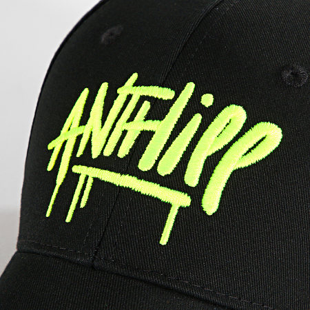 Anthill - Script Cap Negro Amarillo Fluo
