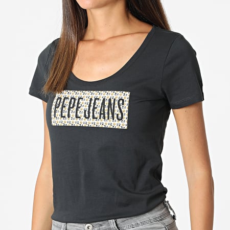 Pepe Jeans - Tee Shirt Femme Susan PL505339 Noir