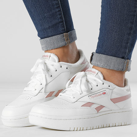 Reebok - Club C Double Revenge Sneakers Donna GY4802 Chalk Rose