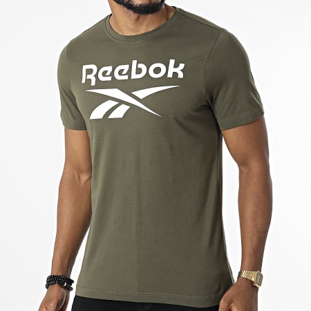 Tee shirt reebok kaki store