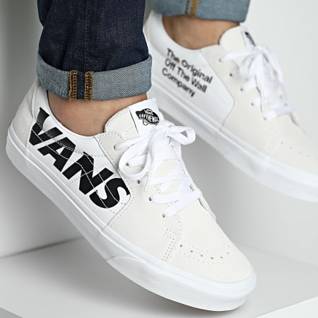 Vans - Sneaker alte Sk8 Low 4BVNYB2 Hi-Def White Black