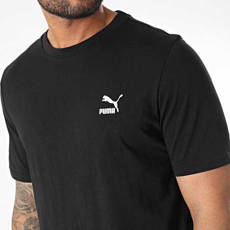 Puma - Tee Shirt Classics Small Logo 535587 Noir