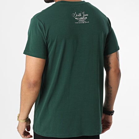 Sixth June - Camiseta oversize grande M22962VTS Verde oscuro