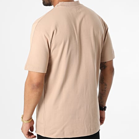 Sixth June - Camiseta oversize grande M23303TTS Beige oscuro