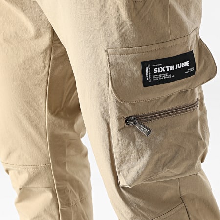 Sixth June - M22577EPA Pantaloni cargo beige