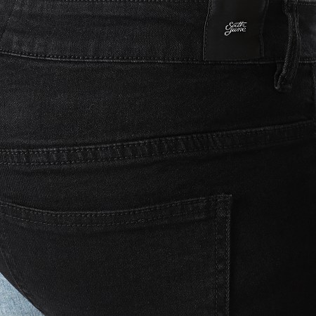 Sixth June - Jeans skinny M21945HDE Nero Blu Denim