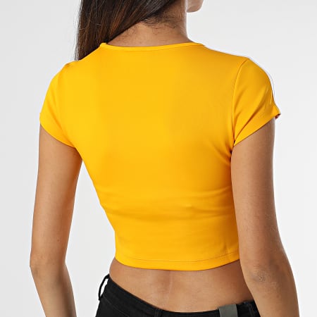 Adidas Originals - Tee Shirt Femme Crop HM6400 Orange