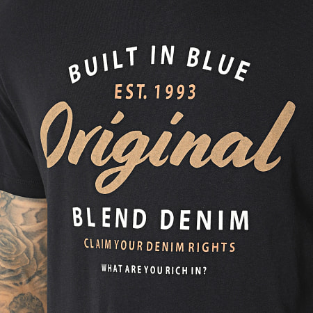 Blend - Tee Shirt 20714719 Noir