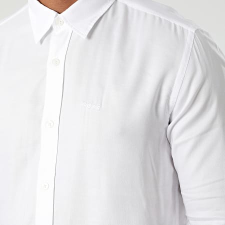 BOSS - Chemise Manches Longues Roger 50477825 Blanc