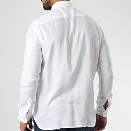 BOSS - Chemise Manches Longues Roger 50477825 Blanc