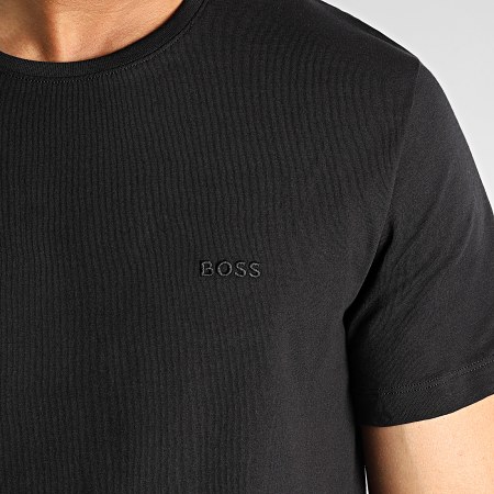 BOSS - Lot De 2 Tee Shirts Comfort 50475294 Noir