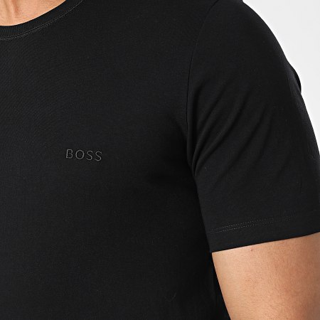 BOSS - Lot De 3 Tee Shirts Classic 50475284 Noir