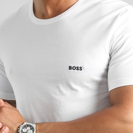 BOSS By Hugo Boss - Lot De 3 Tee Shirts Classic 50475284 Blanc Noir Bleu Marine