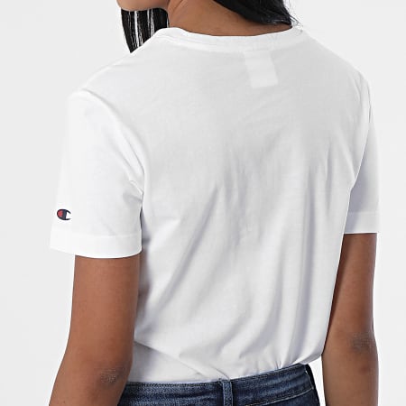 Champion Camiseta Mujer 115426 Blanco Ryses