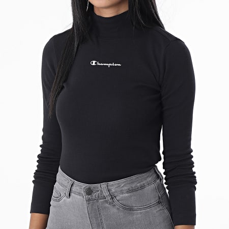Tee shirt champion femme noir sales