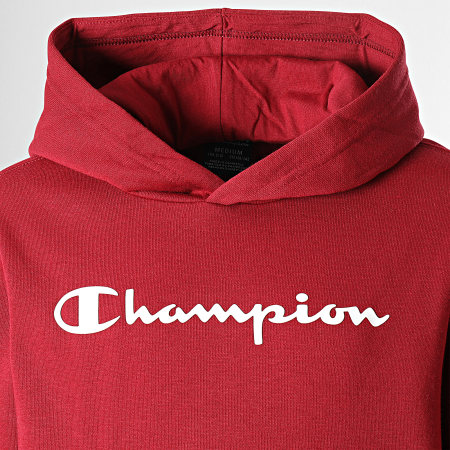 Champion - Sudadera con capucha para niño 305358 Burdeos