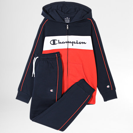 Champion Ensemble De Survetement Enfant 306182 Bleu Marine Rouge LaBoutiqueOfficielle