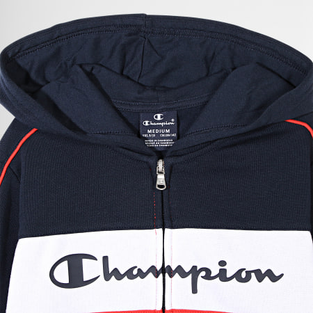 Champion Ensemble De Survetement Enfant 306182 Bleu Marine Rouge