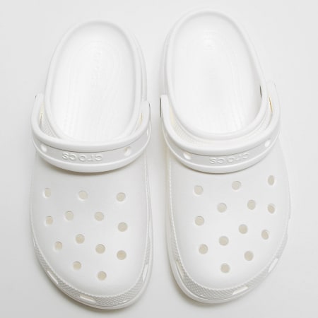 Crocs - Claquettes Femme Classic Platform Clog Blanc