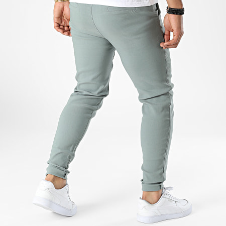 Frilivin - Pantalon Chino Slim Fit BM1652 Gris Vert