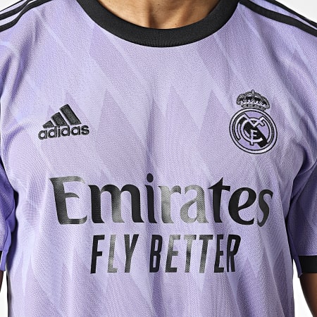 Adidas Performance - Real Madrid Camiseta de Fútbol H18489 Morado