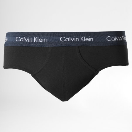 Calvin Klein - Lot De 3 Slips U2661G Noir