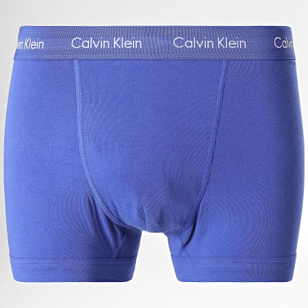 Calvin Klein - Lot De 3 Boxers U2662G Noir Bleu Roi Beige