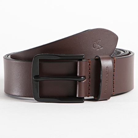 Calvin Klein - Cintura classica forgiata 0089 marrone