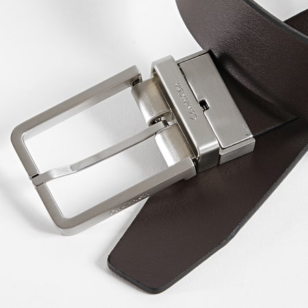 Calvin Klein - Cintura reversibile regolabile CK Depth 9754 Nero Marrone